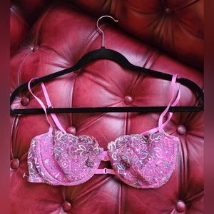 Victoria's Secret Very Sexy sheer floral bra 34C